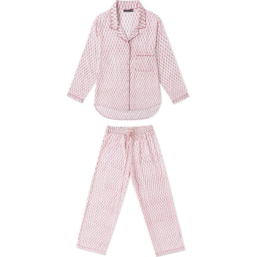 Block-Printed Women's Loungewear Gift Set
