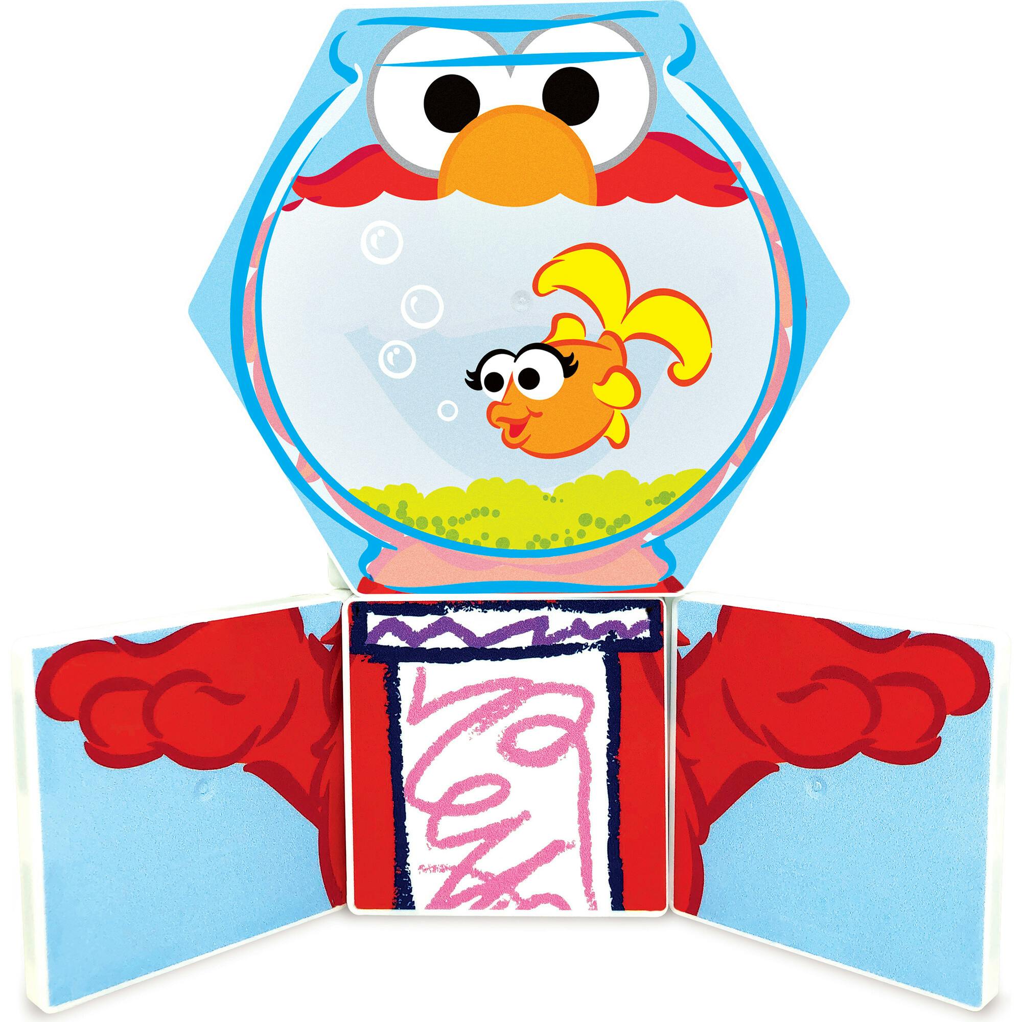Sesame Street Colors with Elmo Magnetic Tile Structures