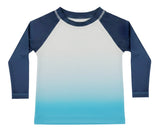 Baby Swim Rash Guard - Turq Ombre