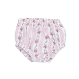 Winding Roses Stripe - Smocked Ruffle Sundress & Bloomer