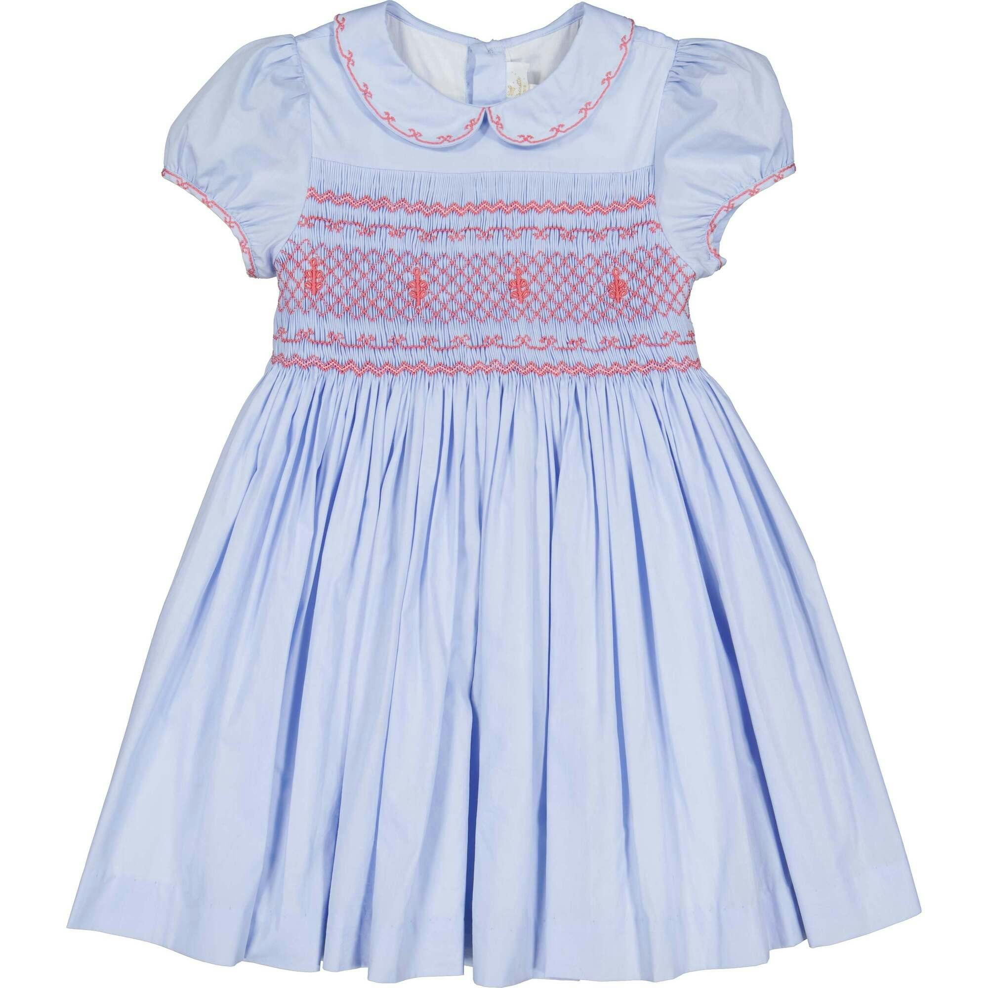 Princess Charlotte Heirloom Pink Smocked Dress