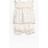 Tunic + Bubble Short Pear Print Lounge Set