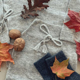 Cashmere Footless Leggings | Grey Dawn