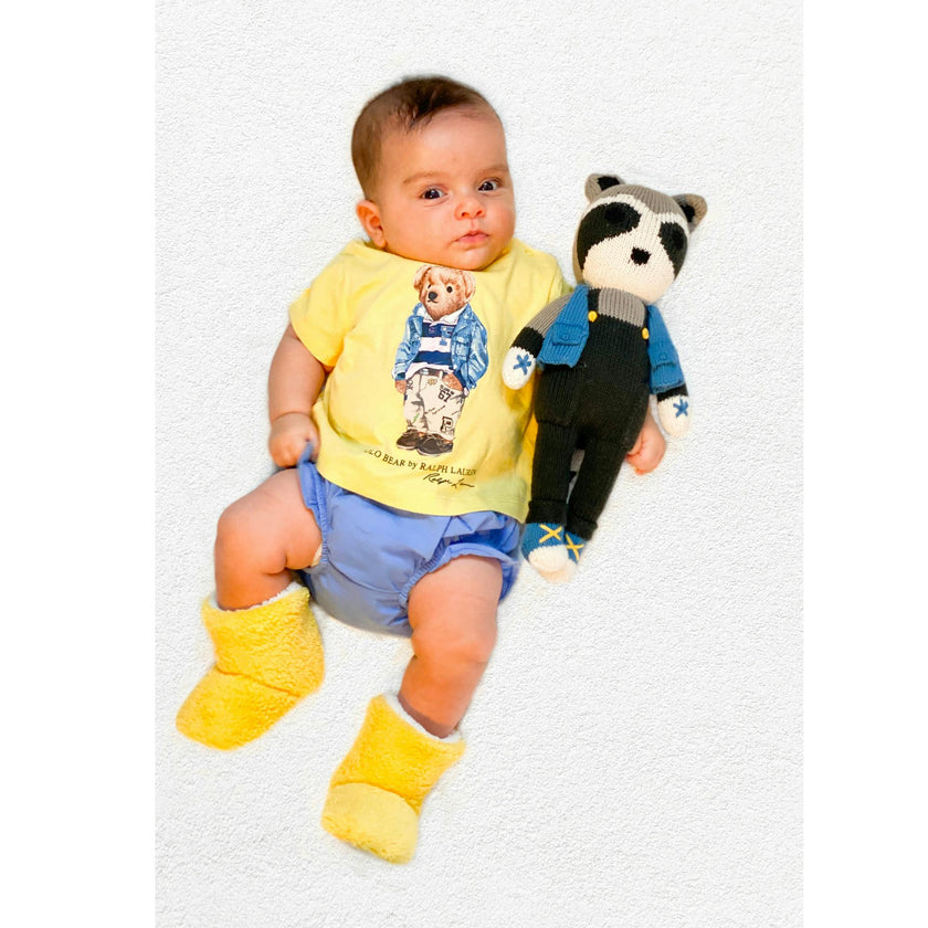Riley The Racoon Stuffed Animal | Lovey for Babies