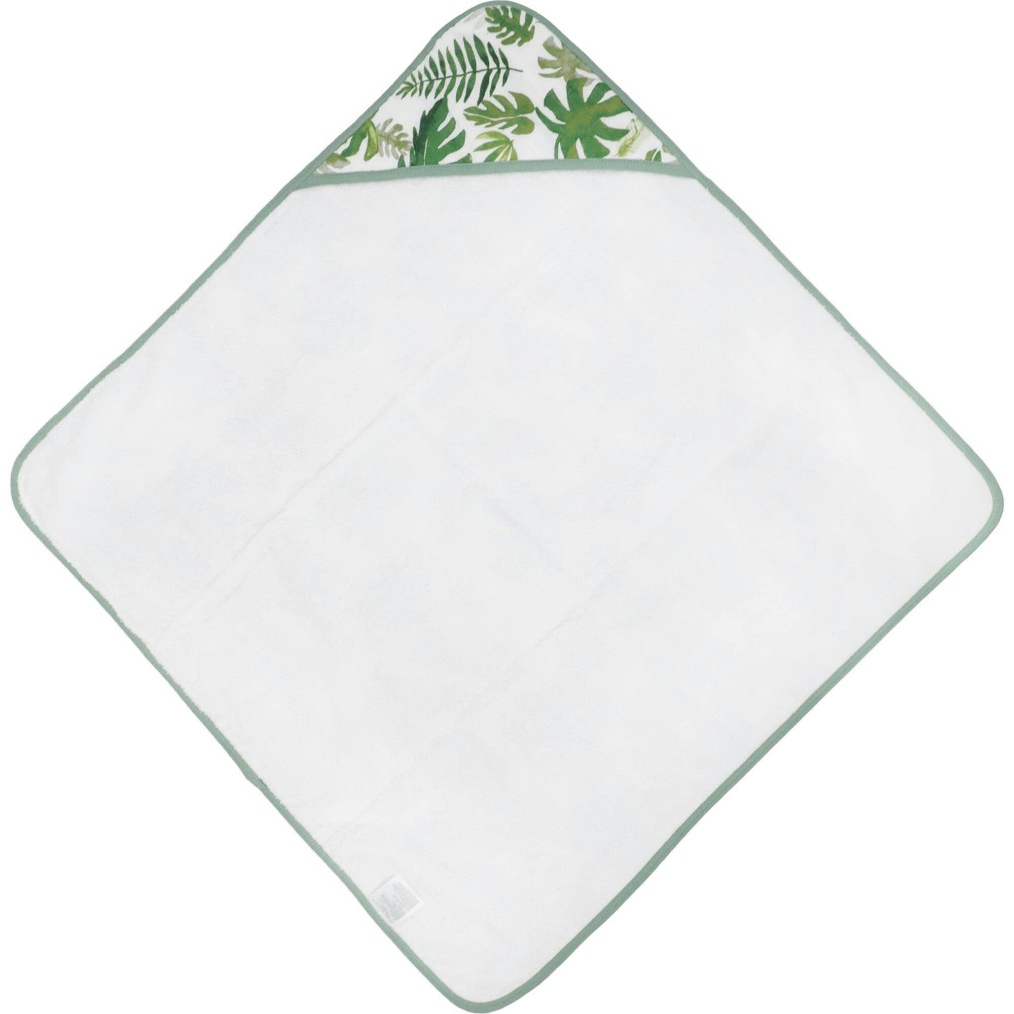 Infant Hooded Towel - Tropical Leaf