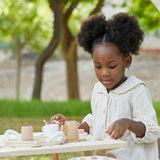 Wooden Tea Set Doll Accessory Play Set