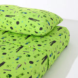 Minecraft Mob Squad Bamboo Twin Sheet Set