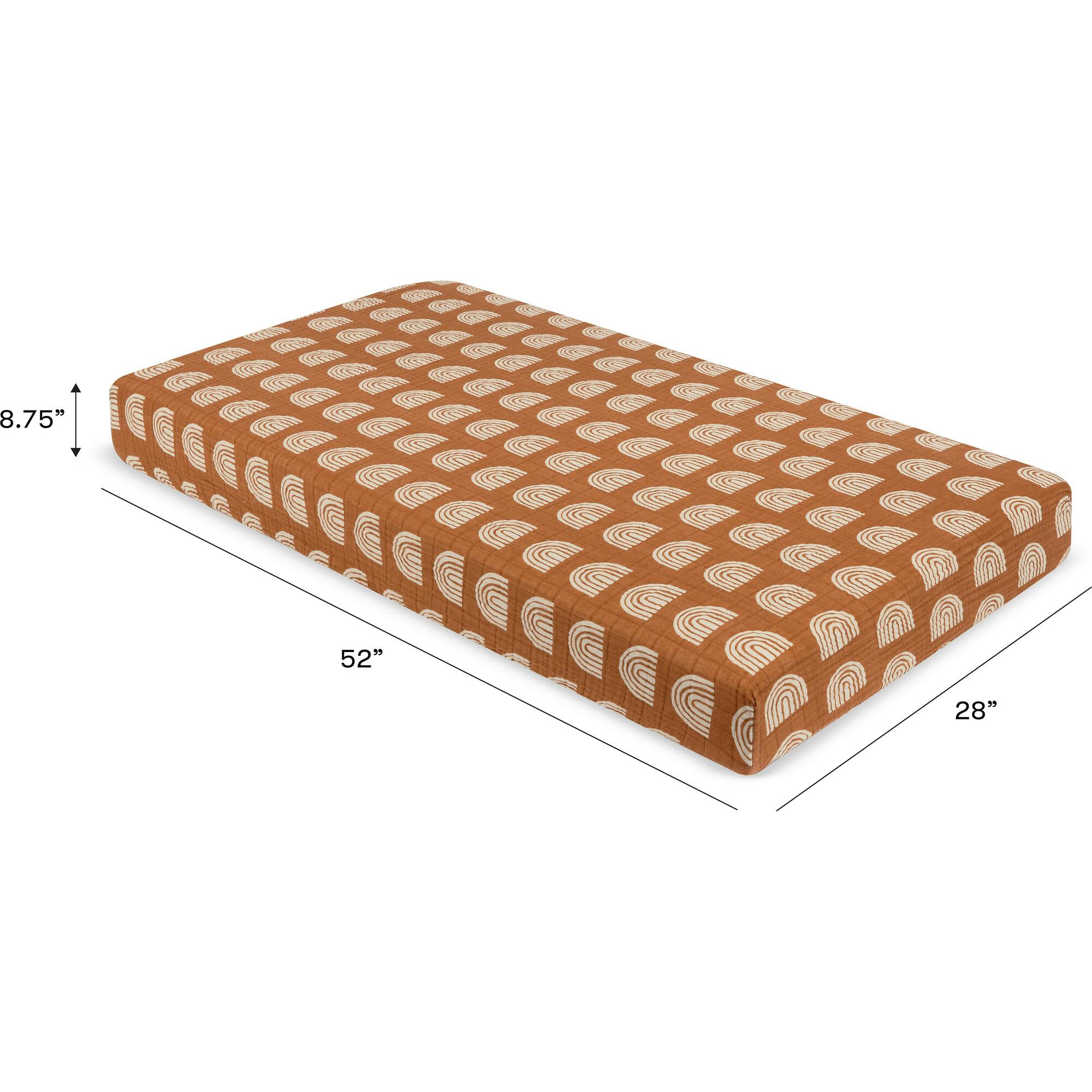 Organic Muslin Cotton Crib Sheet