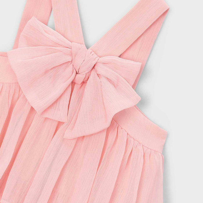Pink Ruffled Bambula Dress