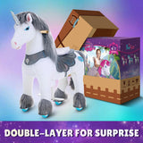 Model Y® Unicorn Ride-On Toy Age 3–4 – Grey