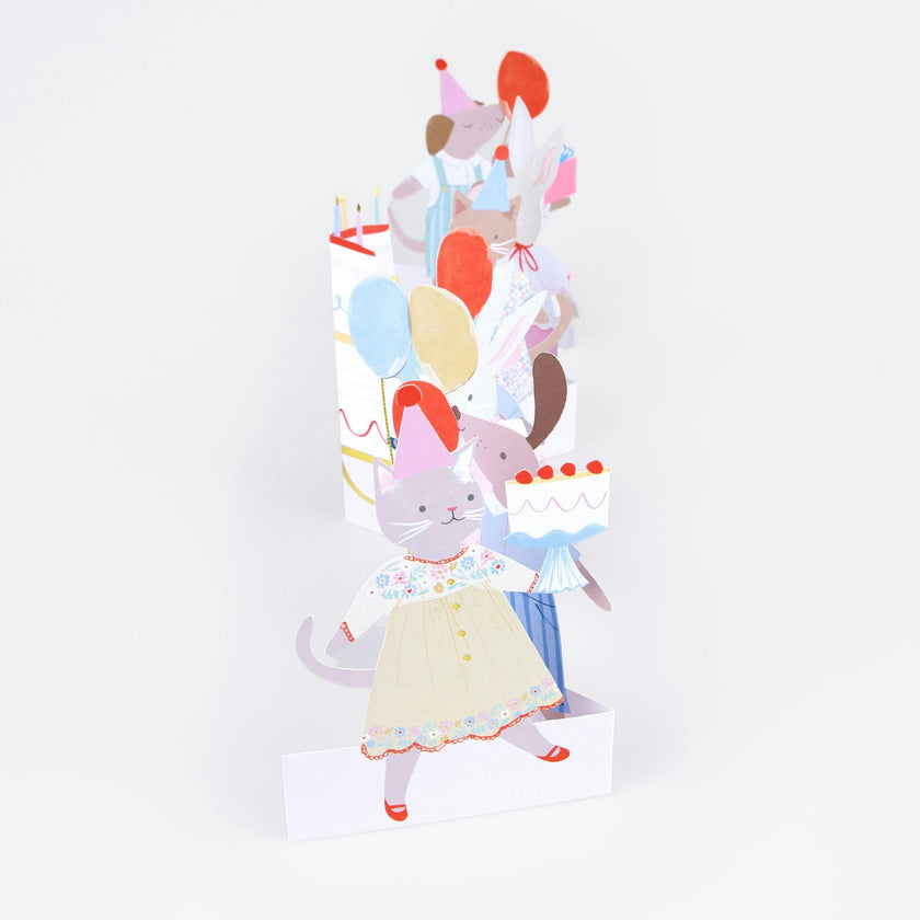 Animal Friends Birthday Card