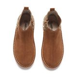 Olivia Suede With Sparkles Chelsea Boots