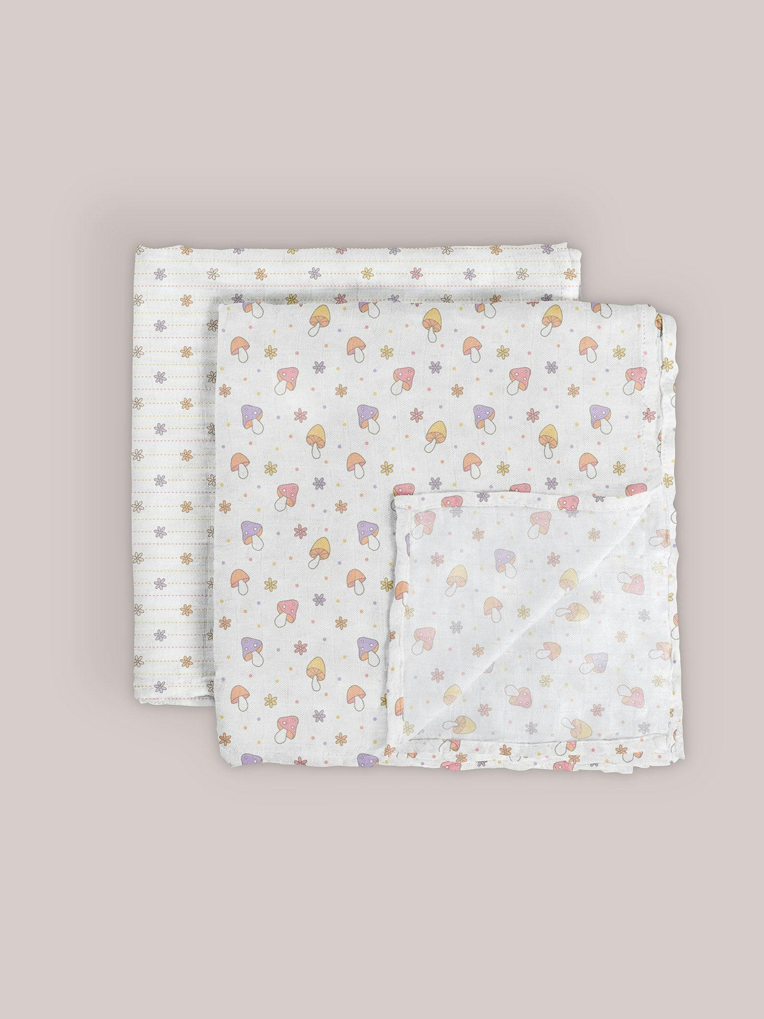 JuJuBe × Studio Oh! Printed Swaddle Blanket Sets