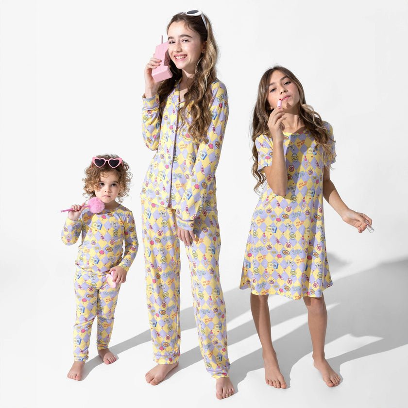 Clueless As If! Bamboo Girls' Short Sleeve Dress