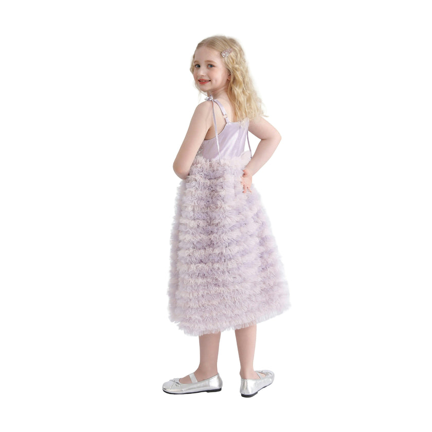 Lavender Liliana Sequin Tulle Dress