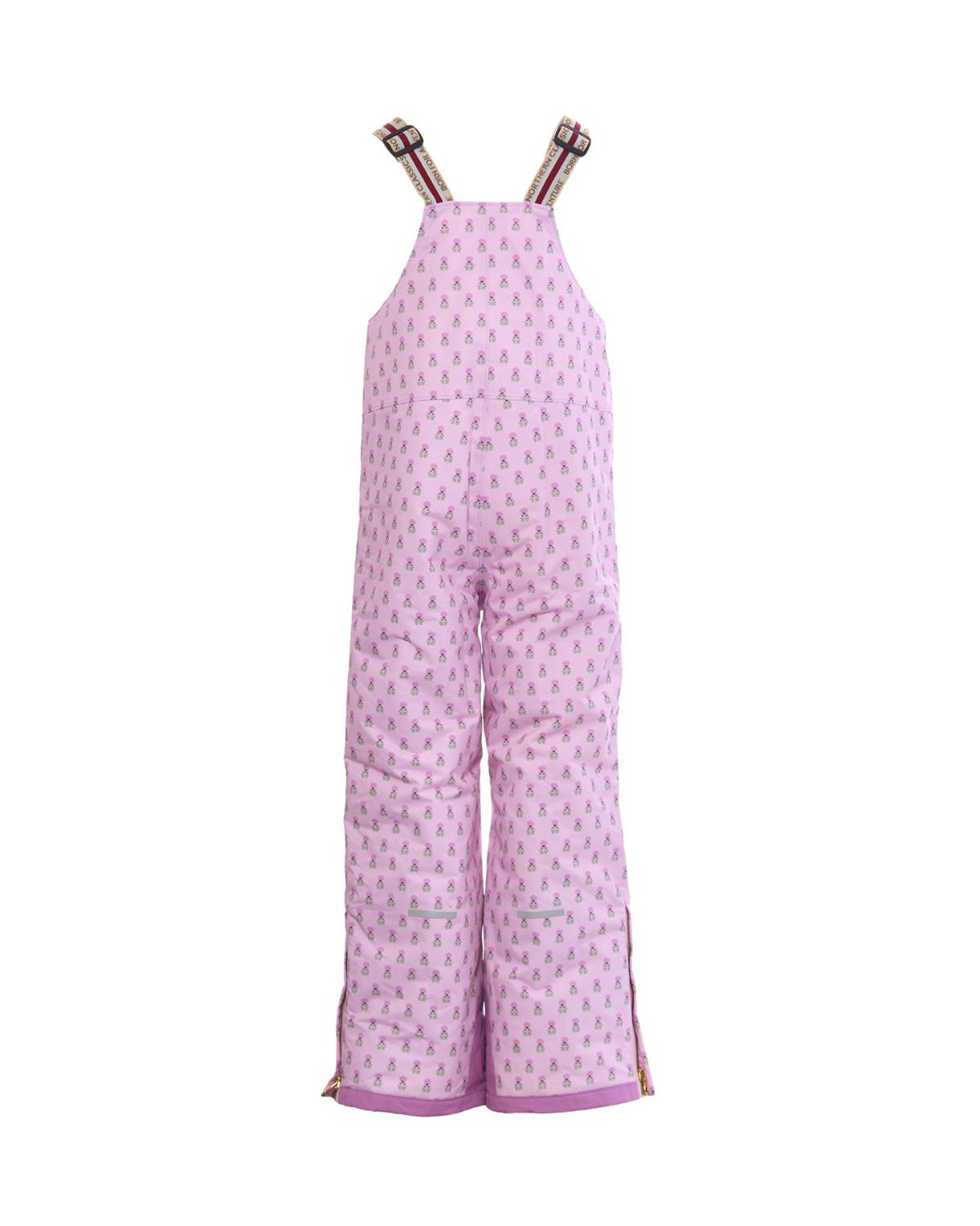 Kids Snow Pant in Pink Marigold