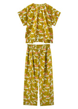 Pajama Pant Set in Canary