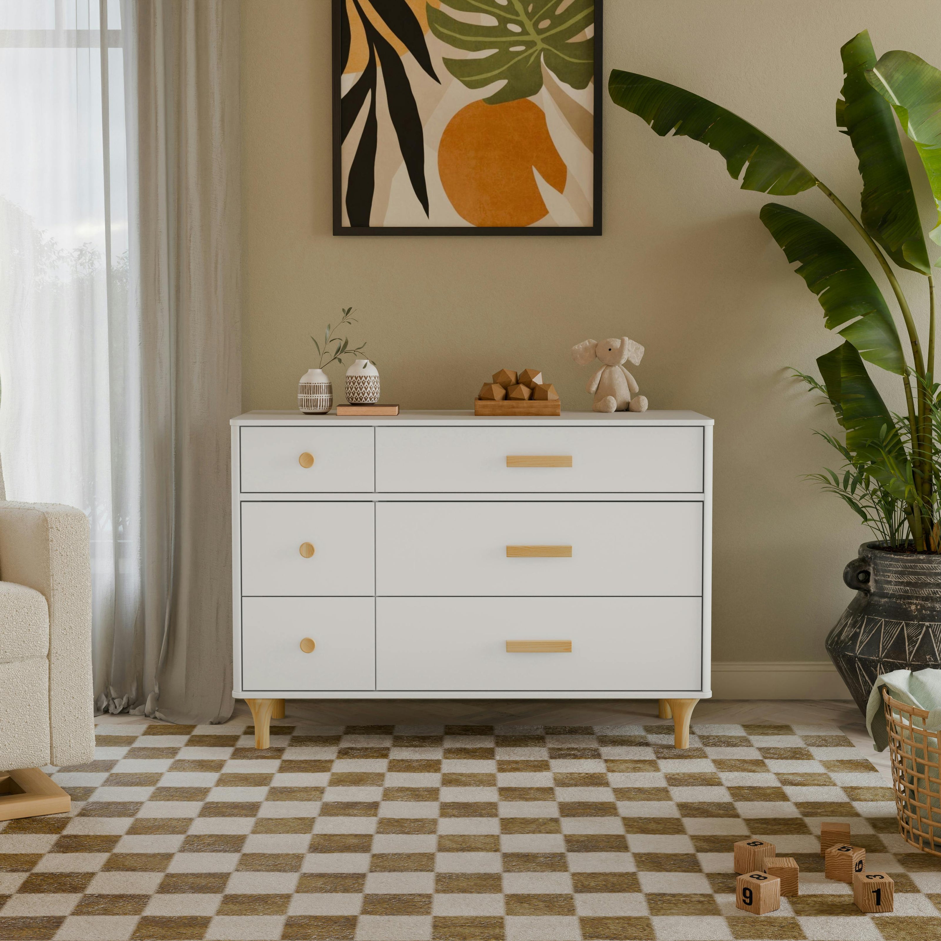 Lolly 6-Drawer Assembled Dresser (48