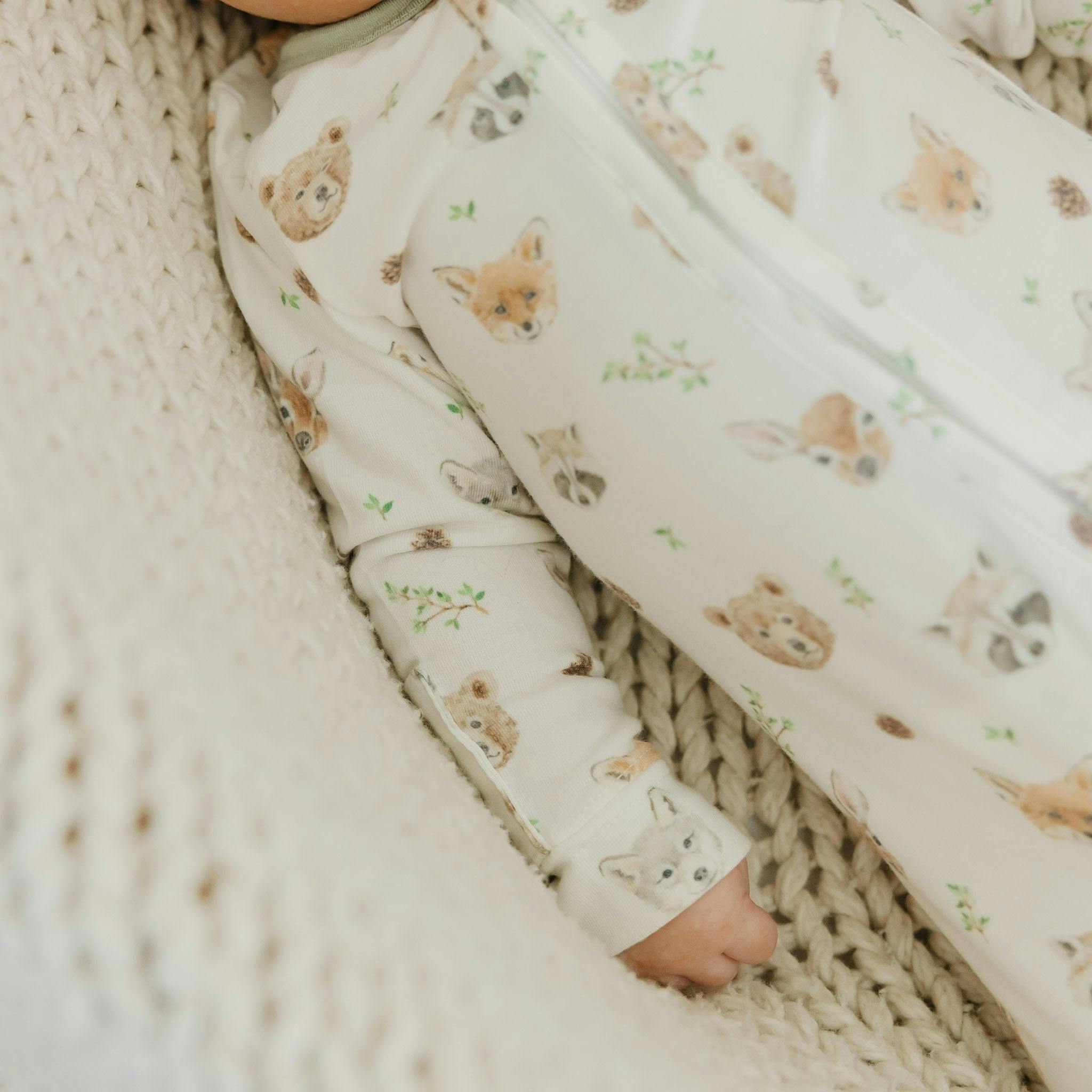 Zip-Up Footie Pajama - Wilder