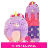 Happy Nappers: S4 Med - Purple Unicorn