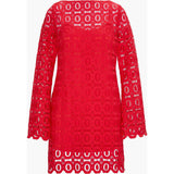 The Eliza Mini Dress - Poppy Lace