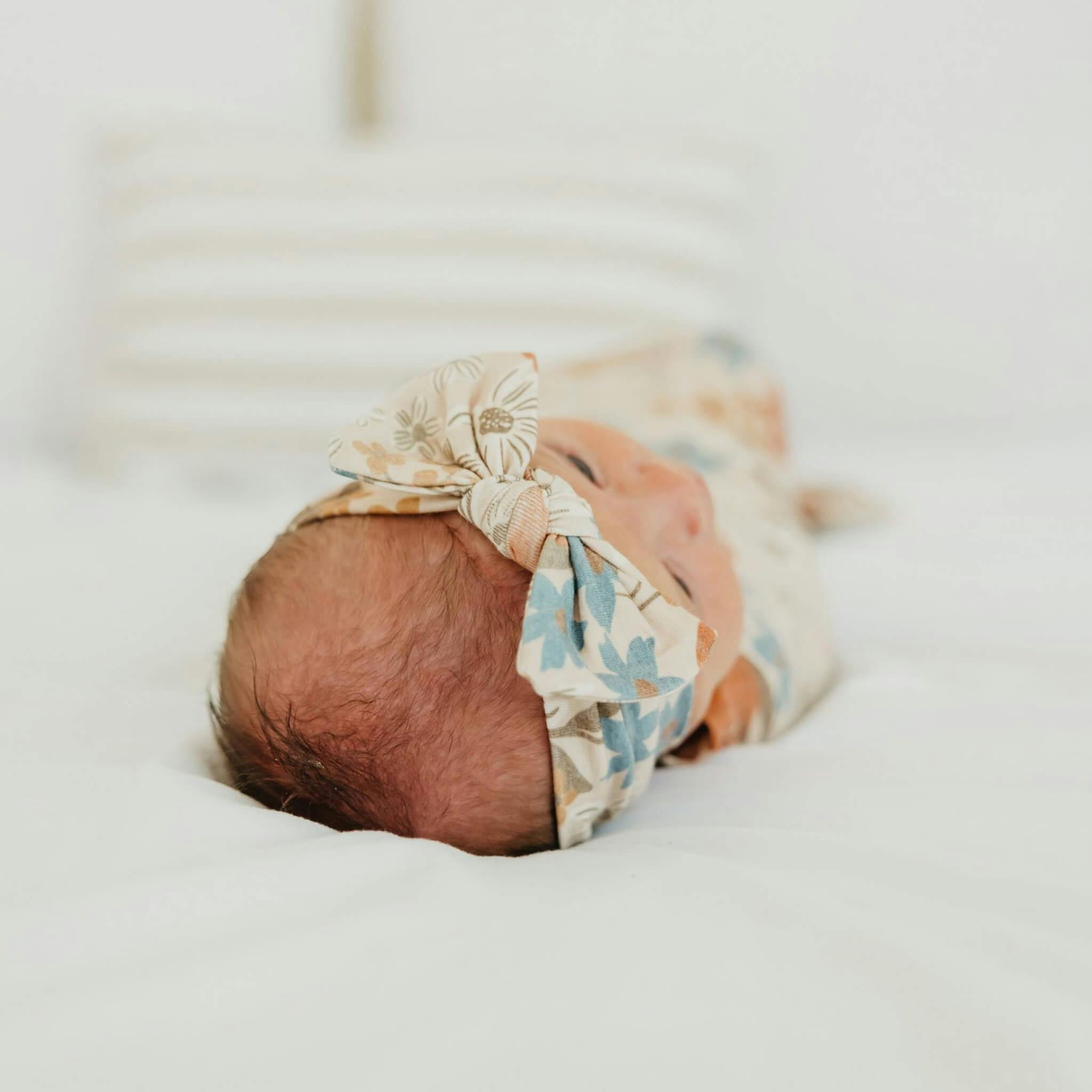 Knit Headband Bow - Eden