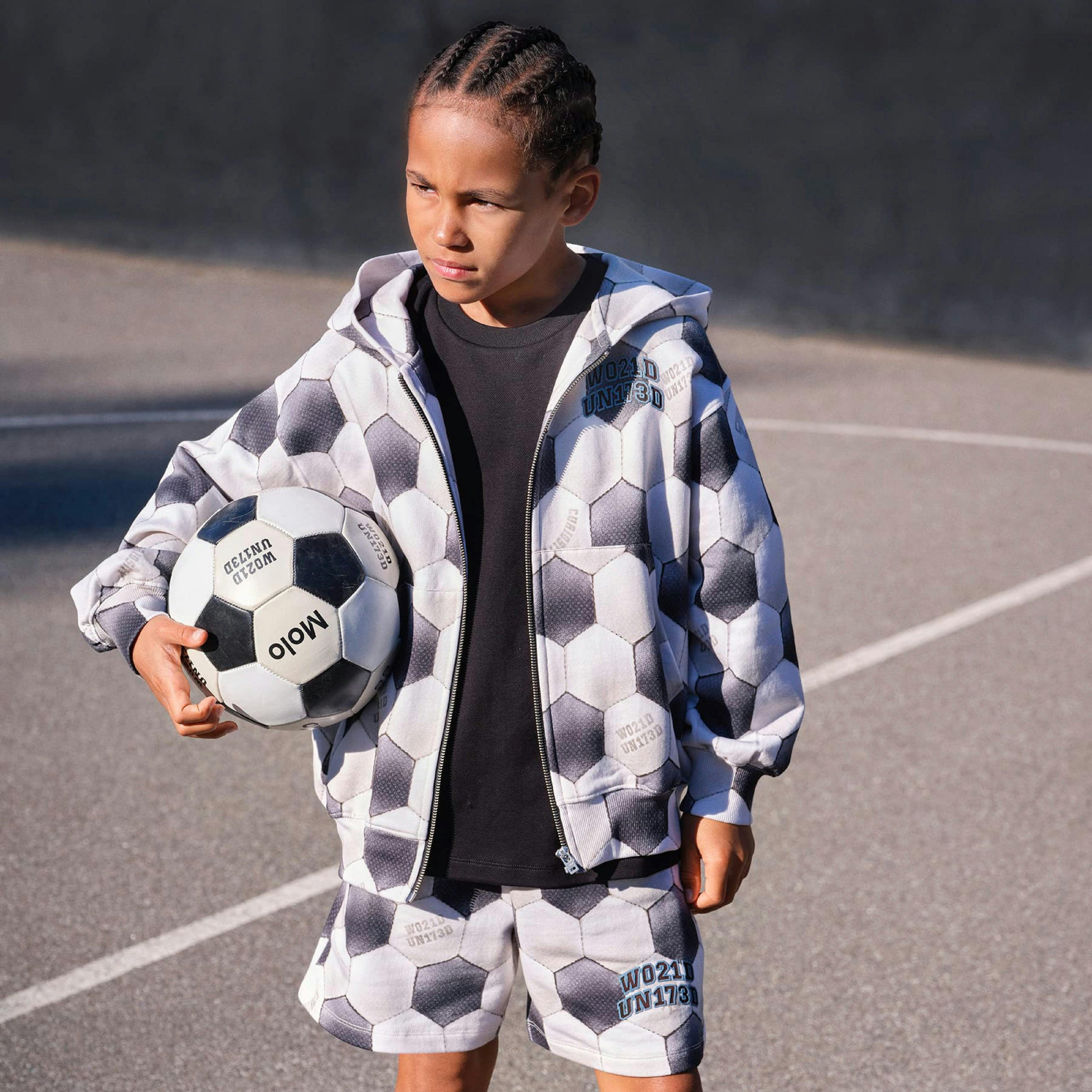 Gray Mazz Football Moon Hoodie