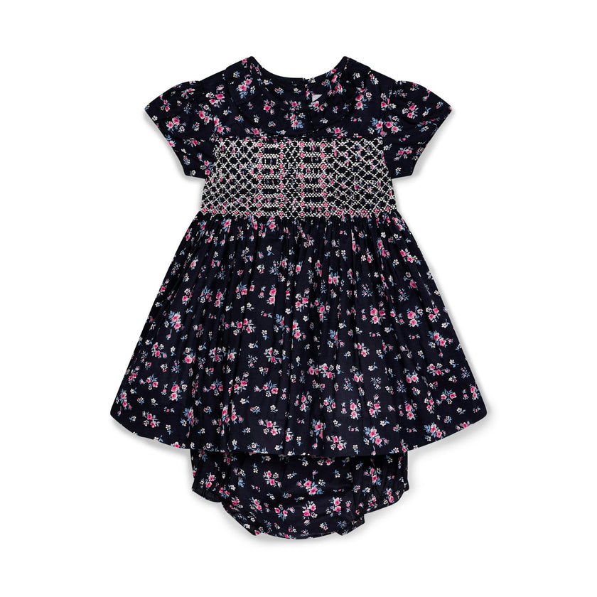 Smocked Baby Dress Indie