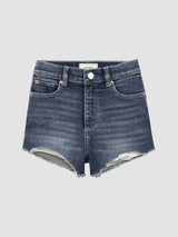 Lucy Jean Shorts High Rise Cut Off | Palmwood