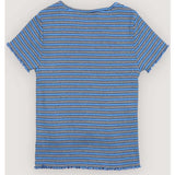 TNS Rib Tee Summer Midnight Mini Stripes