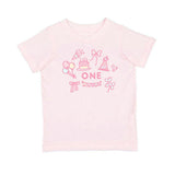 1st Birthday Icon Short Sleeve T-Shirt - Ballet