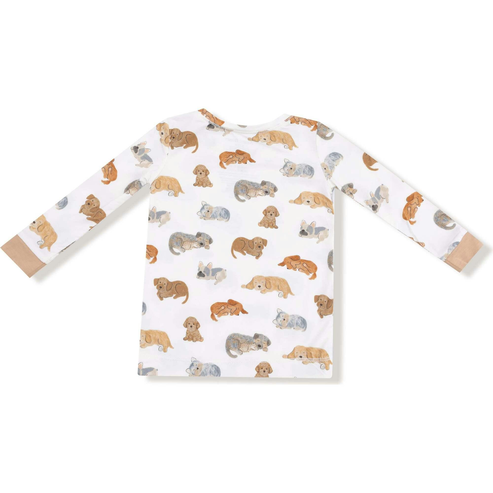 Napping Puppies - Long Sleeve Loungewear Set