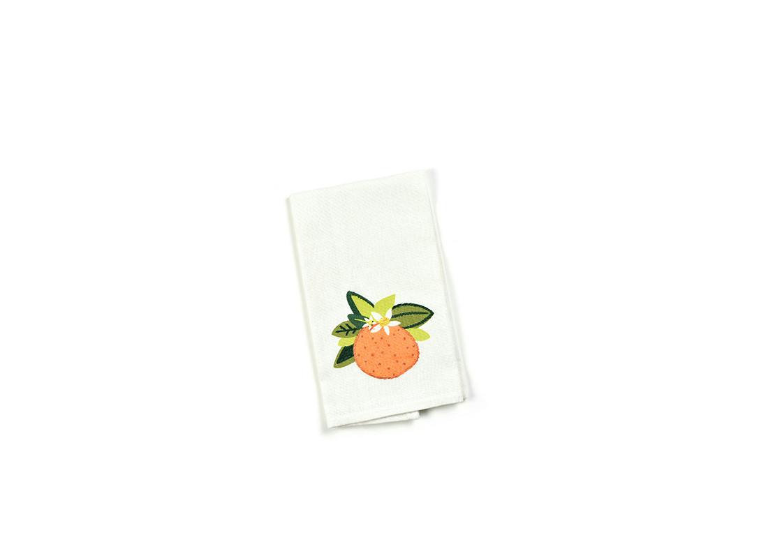 Orange Medium Hand Towel