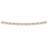 Gold Glitter Bow Garland