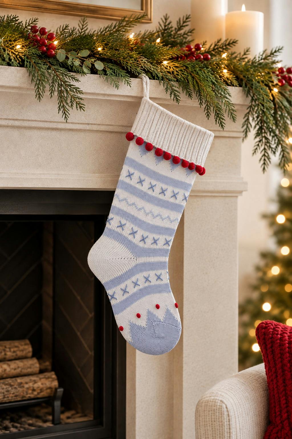 X-Stitched Stocking