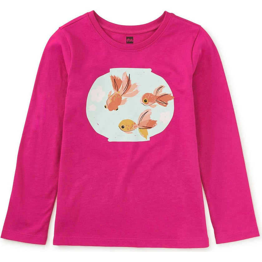 Goldfish Graphic Tee, Purple