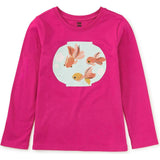 Goldfish Graphic Tee, Purple