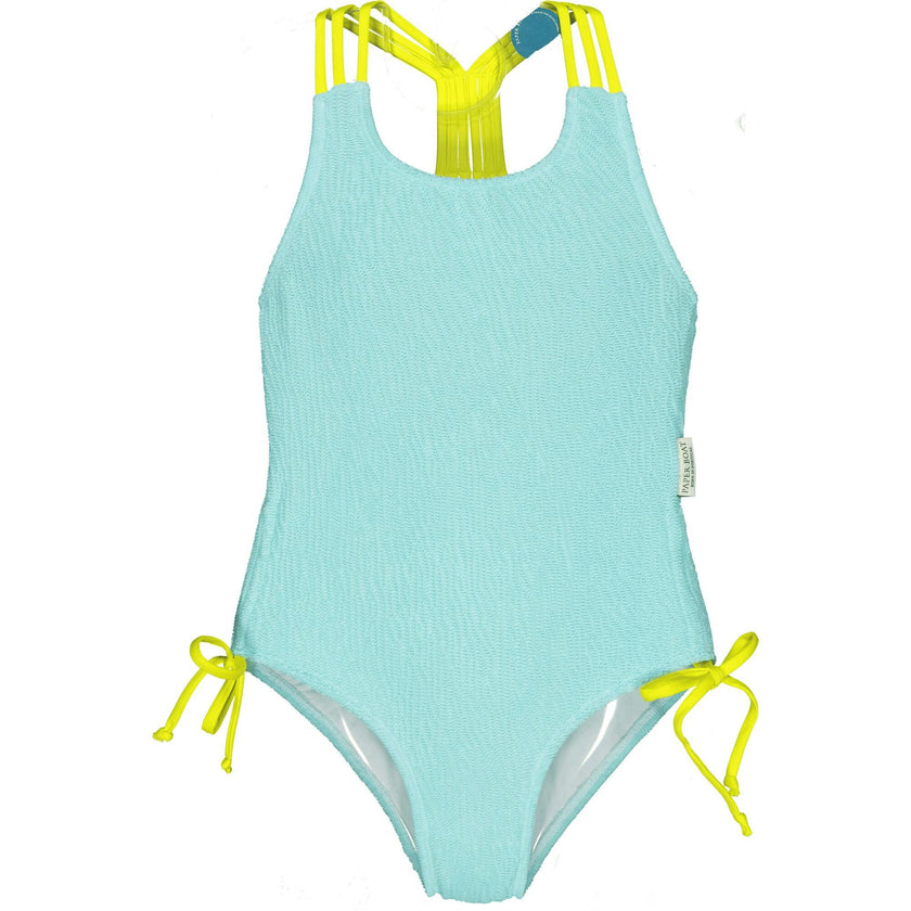 Aqua Waves Textured Swimsuit