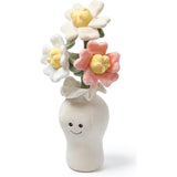 McHugs Lucky Camellia Vase 12" — Soft Weighted Cuddle Stuffed Animal