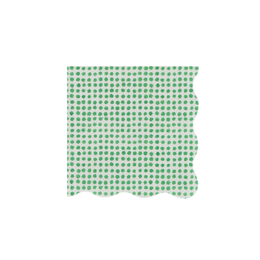 Meri Meri x Molly Mahon Red & Green Small Napkins