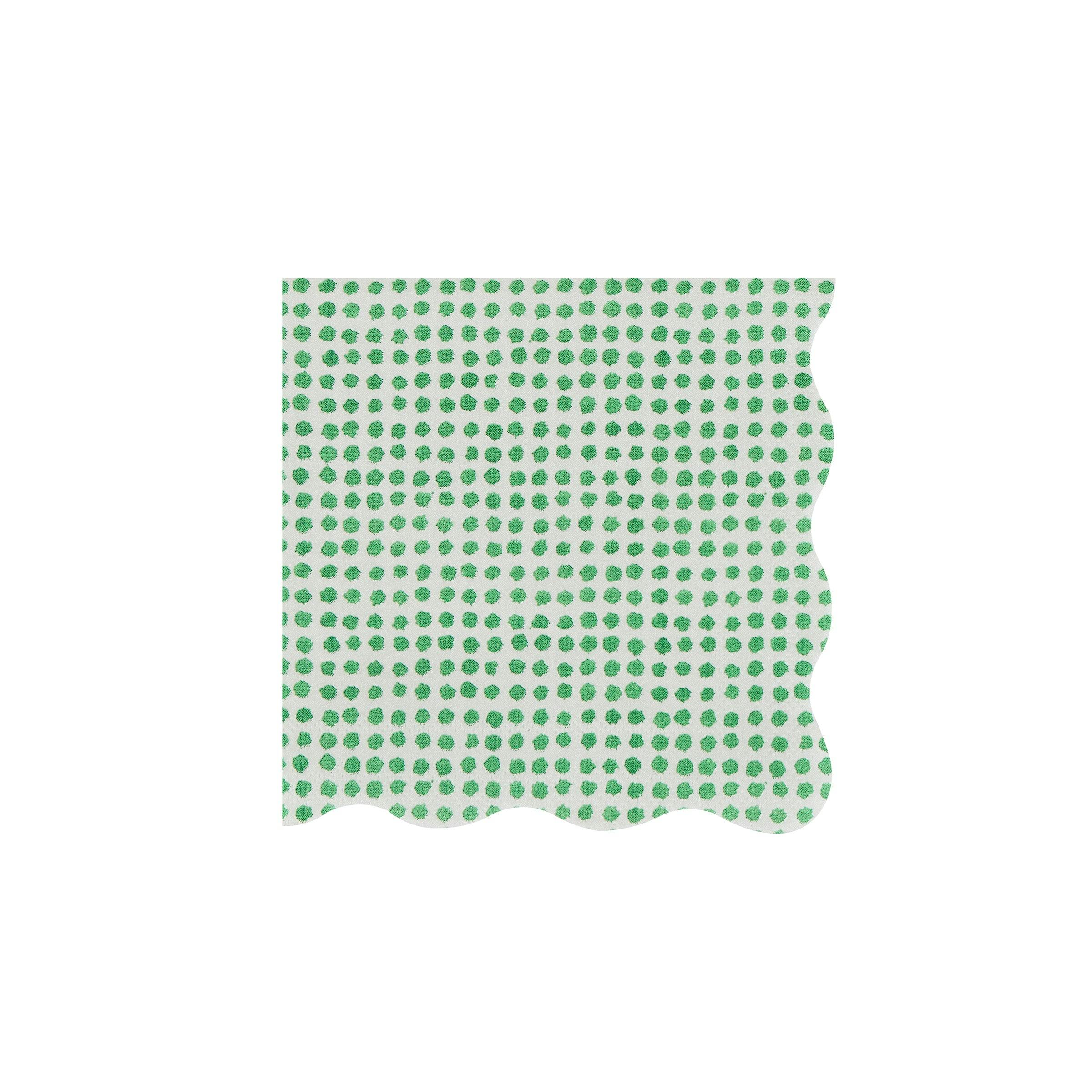 Meri Meri x Molly Mahon Red & Green Small Napkins