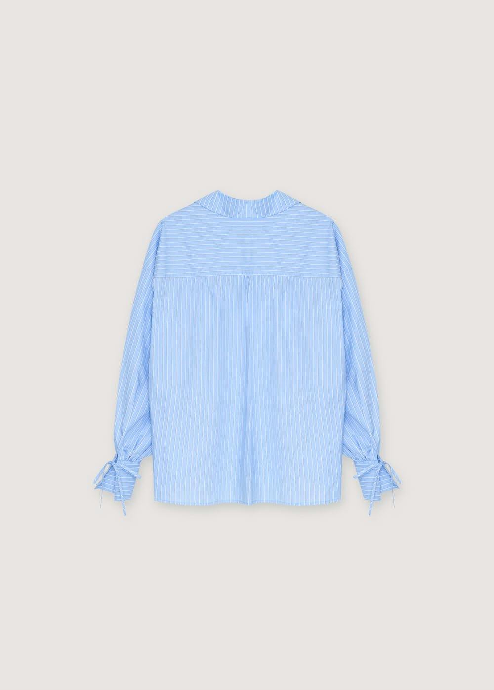 Aura Woman Shirt Vista Blue Stripes
