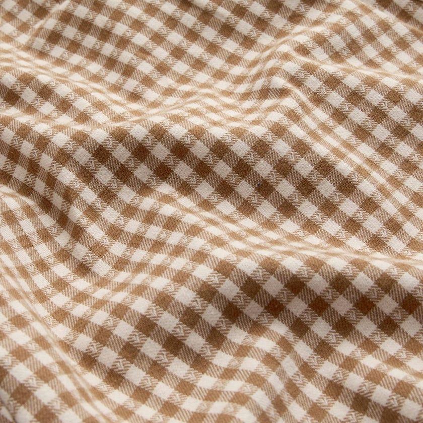 Gingham Overalls
