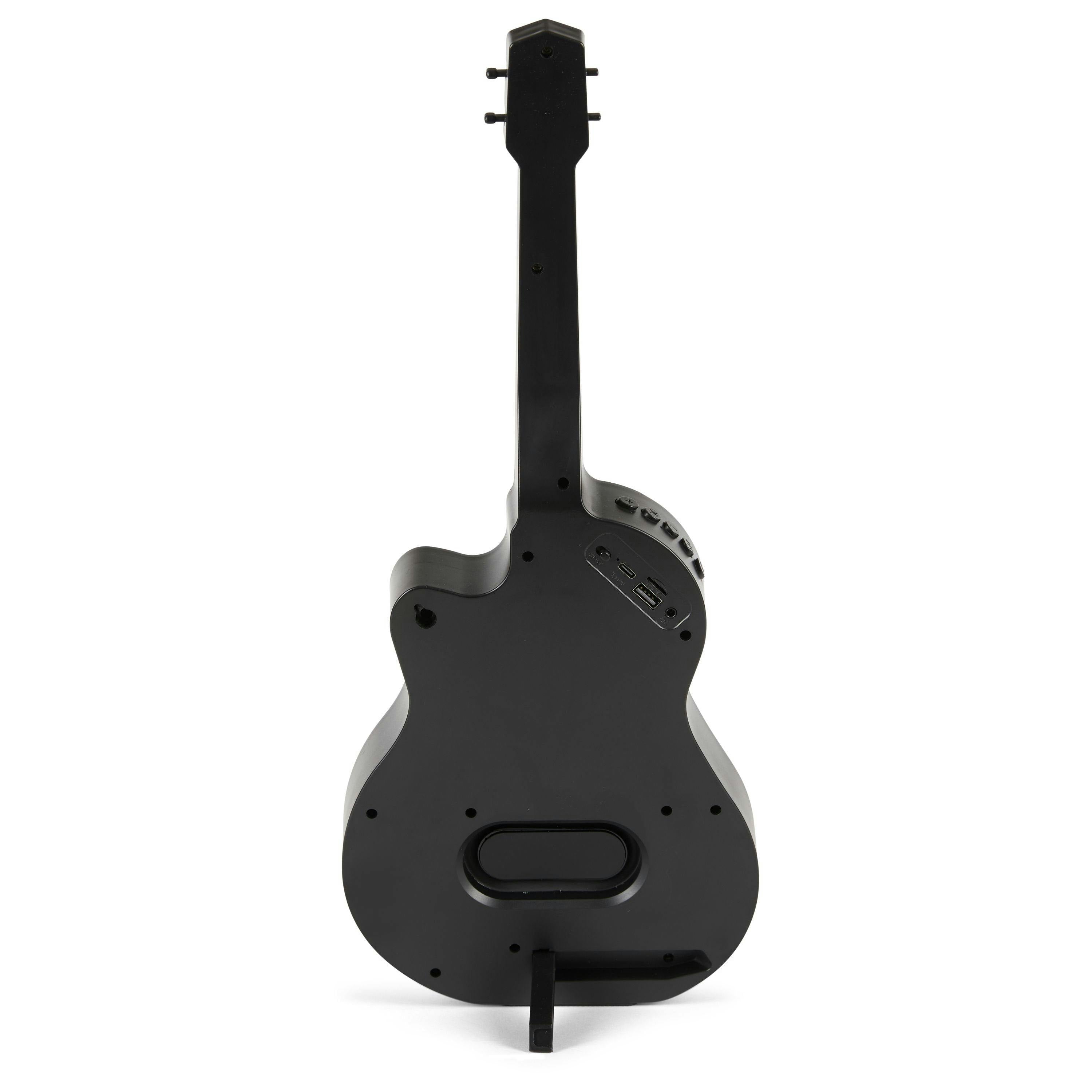 Rock Star Karaoke -Guitar Speaker & Microphone Combo - Black