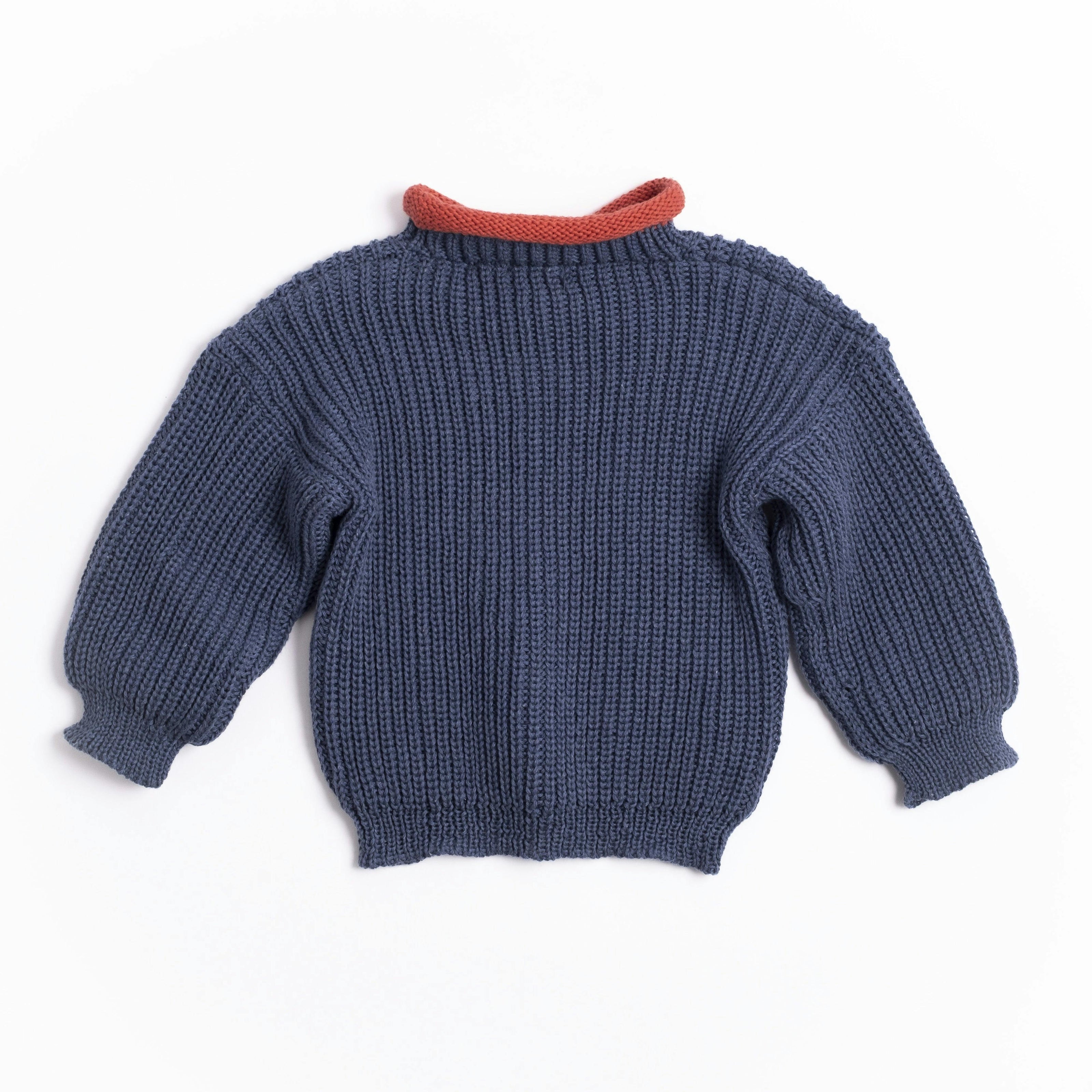 Apres Ski Sweater in Midnight Blue