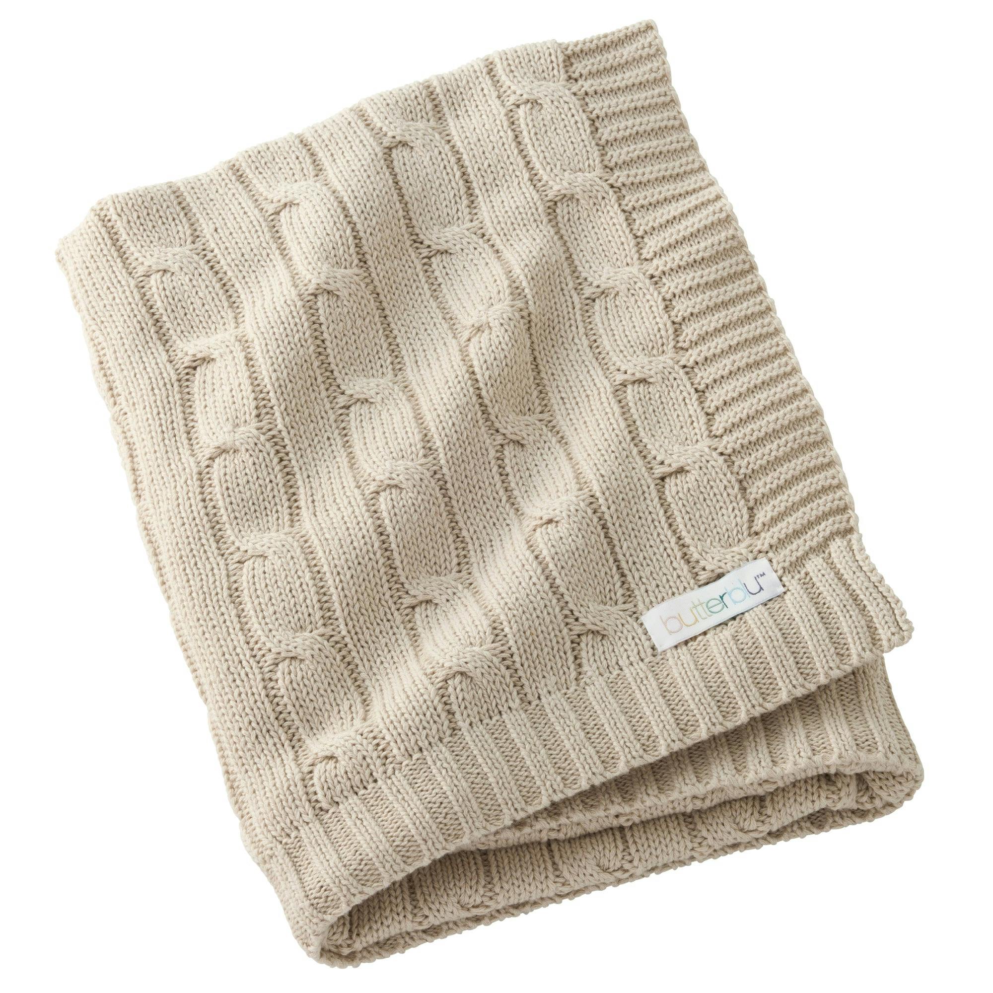 SPARROW Sweater Knit Receiving Blanket