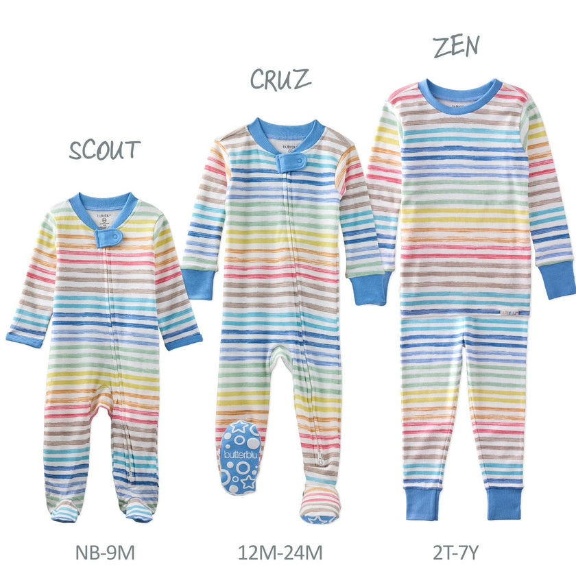 CRUZ Snug Fit Footed Sleeper