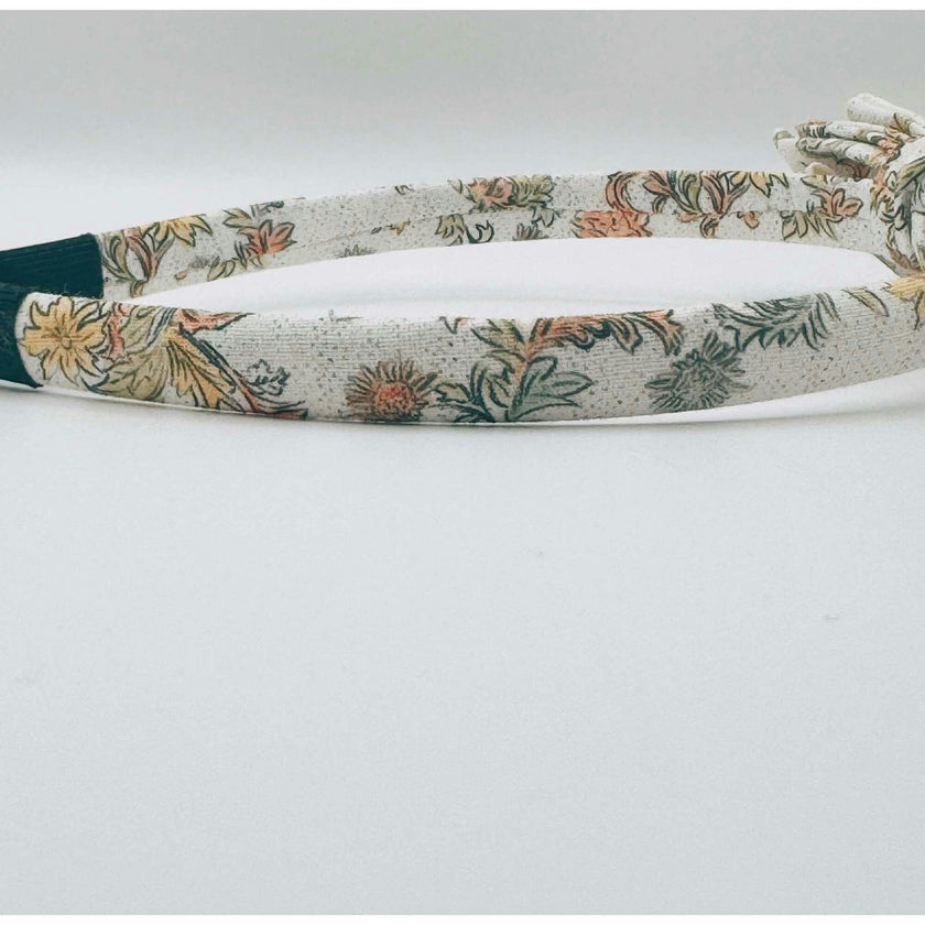 Three Little Bows Headband | Mustard Sage Bloom