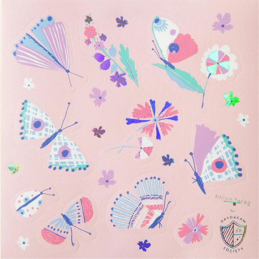 Fairy Garden Butterfly Sticker Set