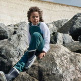 Moss Green Corduroy Overalls